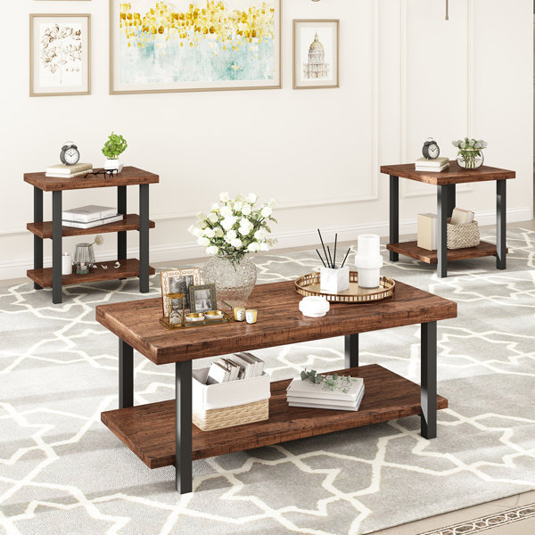 Millwood Pines Living Room Table Set & Reviews | Wayfair